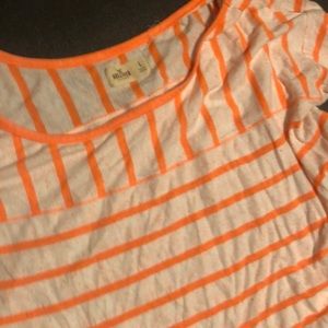 Hollister bright orange top